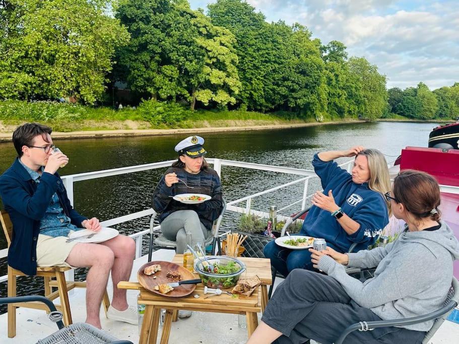 Unique Houseboat Experience I Central City Break York Exteriér fotografie
